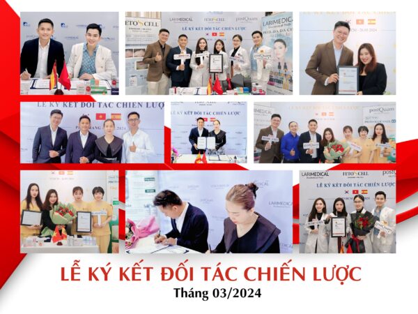 LỄ KÝ KẾT ĐỐI TÁC CHIẾN LƯỢC GIỮA SONG CÁT VỚI CÁC CHỦ SPA/CLINIC TOÀN QUỐC