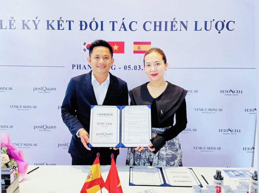 Ký kết đối tác chiến lược giữa Song Cát và Venice Spa & Beauty Center