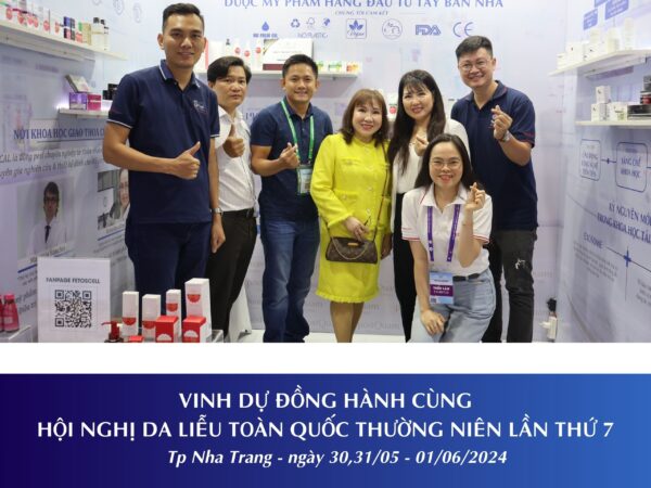 SONG CÁT VINH DỰ LÀ NHÀ TÀI TRỢ ĐỒNG HÀNH XUYÊN SUỐT TẠI HỘI NGHỊ DA LIỄU TOÀN QUỐC LẦN THỨ 7 TẠI THÀNH PHỐ BIỂN NHA TRANG XINH ĐẸP