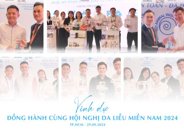 SONG CÁT VINH DỰ LÀ NHÀ TÀI TRỢ ĐỒNG HÀNH CÙNG HỘI NGHỊ DA LIỄU MIỀN NAM 2024