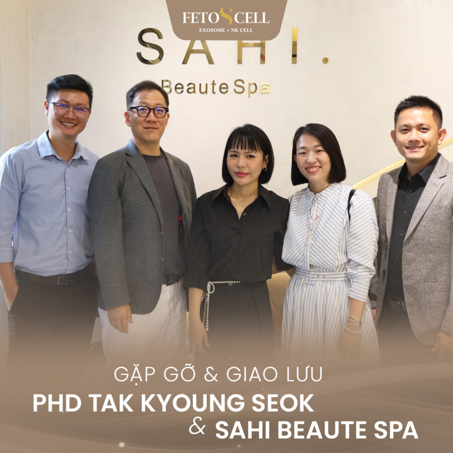 Gặp gỡ và giao lưu giữa PhD Tar Kyoung Seok & Sahi Beaute Spa