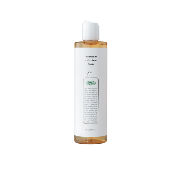 Whataskin Heartleaf Skin Clear Toner (300ml) – Nước cân bằng làm dịu da