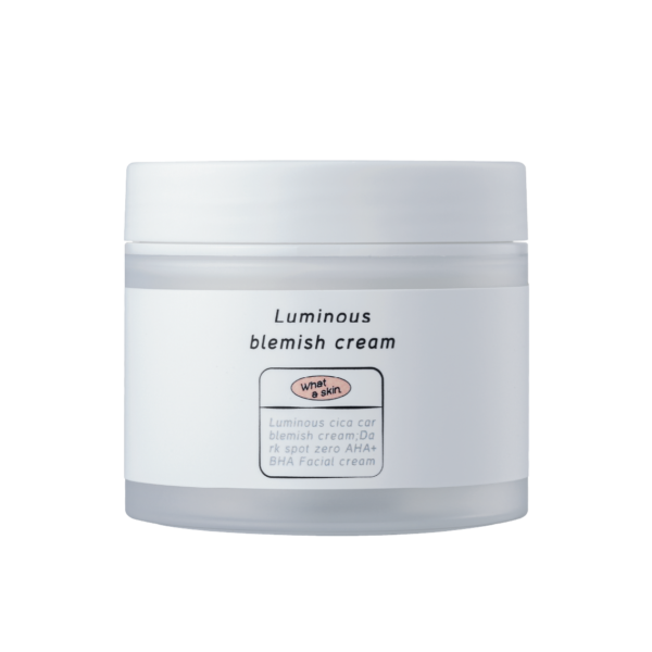 Whataskin Luminous Cicacare Blemish Cream (50ml) – Kem dưỡng ẩm và hỗ trợ dưỡng sáng da