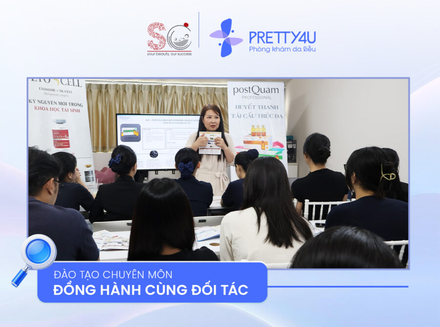 Buổi đào tạo chuyên môn giữa Song Cát và hơn 30 nhân sự tại phòng khám