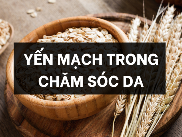 Yến mạch trong chăm sóc da