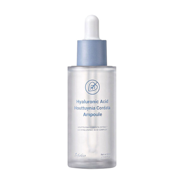 Esfolio Hyaluronic Acid Houttuynia Cordata Ampoule (50Ml) – Ampoule HA dưỡng ẩm