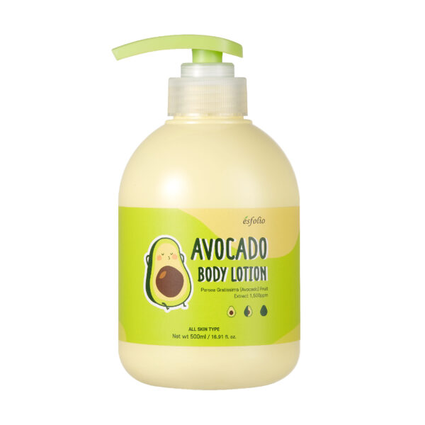 Esfolio Avocado Body Lotion (500Ml) – Sữa dưỡng thể hương nước hoa mềm mịn Avocado