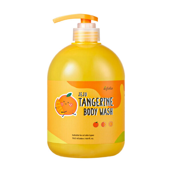 Esfolio Jeju Tangerine Body Wash (500Ml) – Sữa tắm hương nước hoa hỗ trợ làm trắng Jeju Tangerine