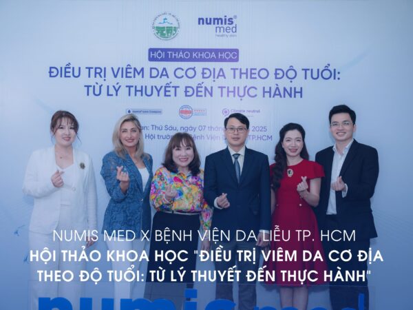 NUMIS MED X BỆNH VIỆN DA LIỄU TP. HCM| HỘI THẢO KHOA HỌC “ĐIỀU TRỊ VIÊM DA CƠ ĐỊA THEO ĐỘ TUỔI: TỪ LÝ THUYẾT ĐẾN THỰC HÀNH” DIỄN RA THÀNH CÔNG RỰC RỠ