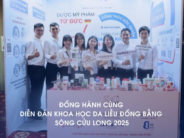 CÔNG TY SONG CÁT ĐỒNG HÀNH CÙNG DIỄN ĐÀN KHOA HỌC DA LIỄU ĐỒNG BẰNG SÔNG CỬU LONG 2025