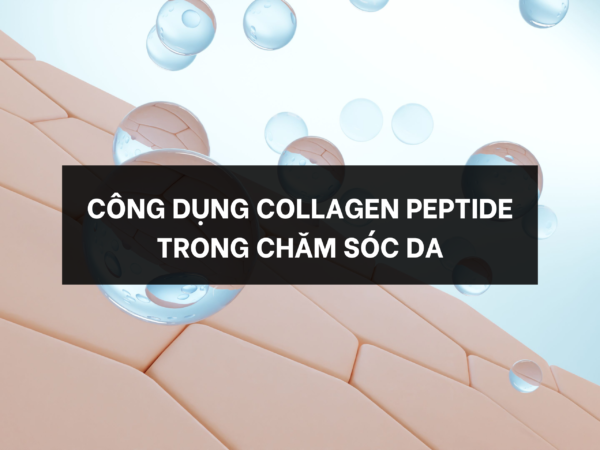 Công dụng Collagen Peptide trong chăm sóc da