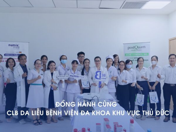 SONG CÁT VINH DỰ ĐỒNG HÀNH CÙNG CLB DA LIỄU BỆNH VIỆN ĐA KHOA KHU VỰC THỦ ĐỨC