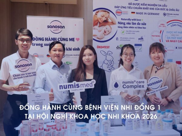 SONG CÁT VINH DỰ ĐỒNG HÀNH CÙNG BỆNH VIỆN NHI ĐỒNG 1 TẠI HỘI NGHỊ KHOA HỌC NHI KHOA 2026
