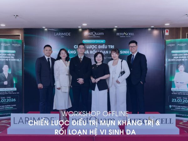 GẦN 200 CHUYÊN GIA HỘI TỤ TẠI WORKSHOP “CHIẾN LƯỢC ĐIỀU TRỊ MỤN KHÁNG TRỊ VÀ RỐI LOẠN HỆ VI SINH DA” TẠI ĐÀ NẴNG